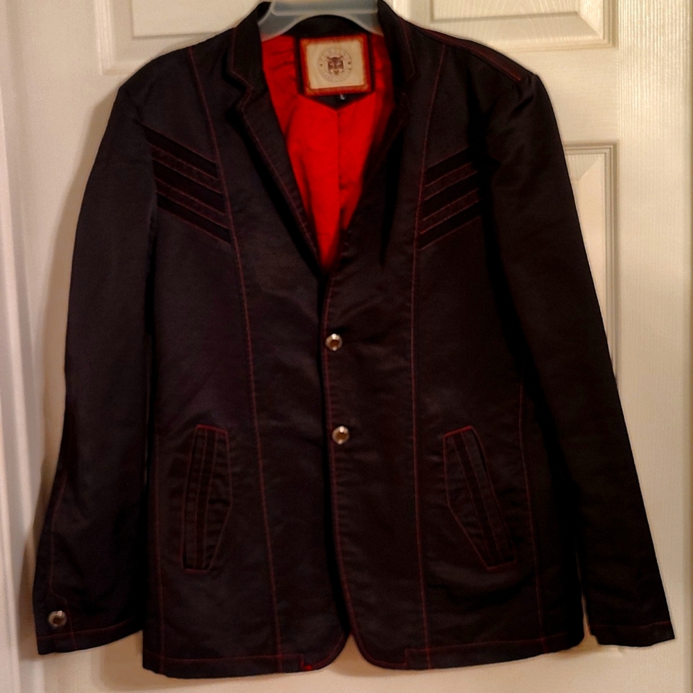 Cougar Black and Red Lightweight Jacket